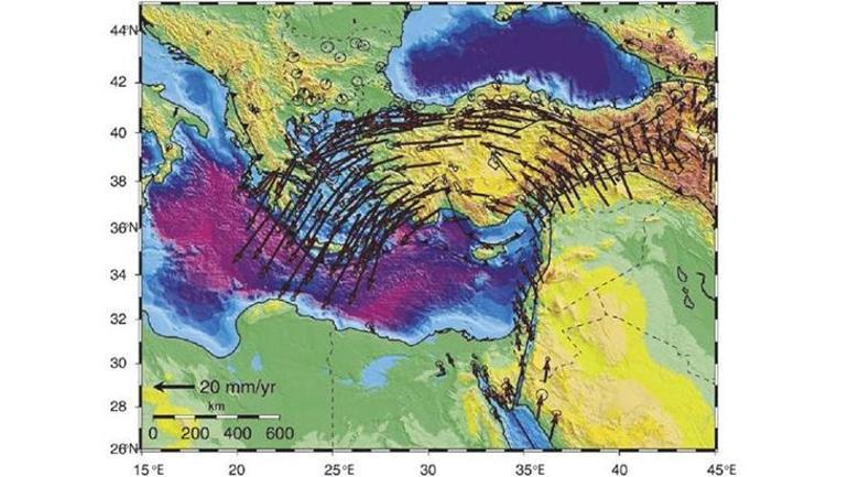 Anadolu Levhası'nin Hareketi