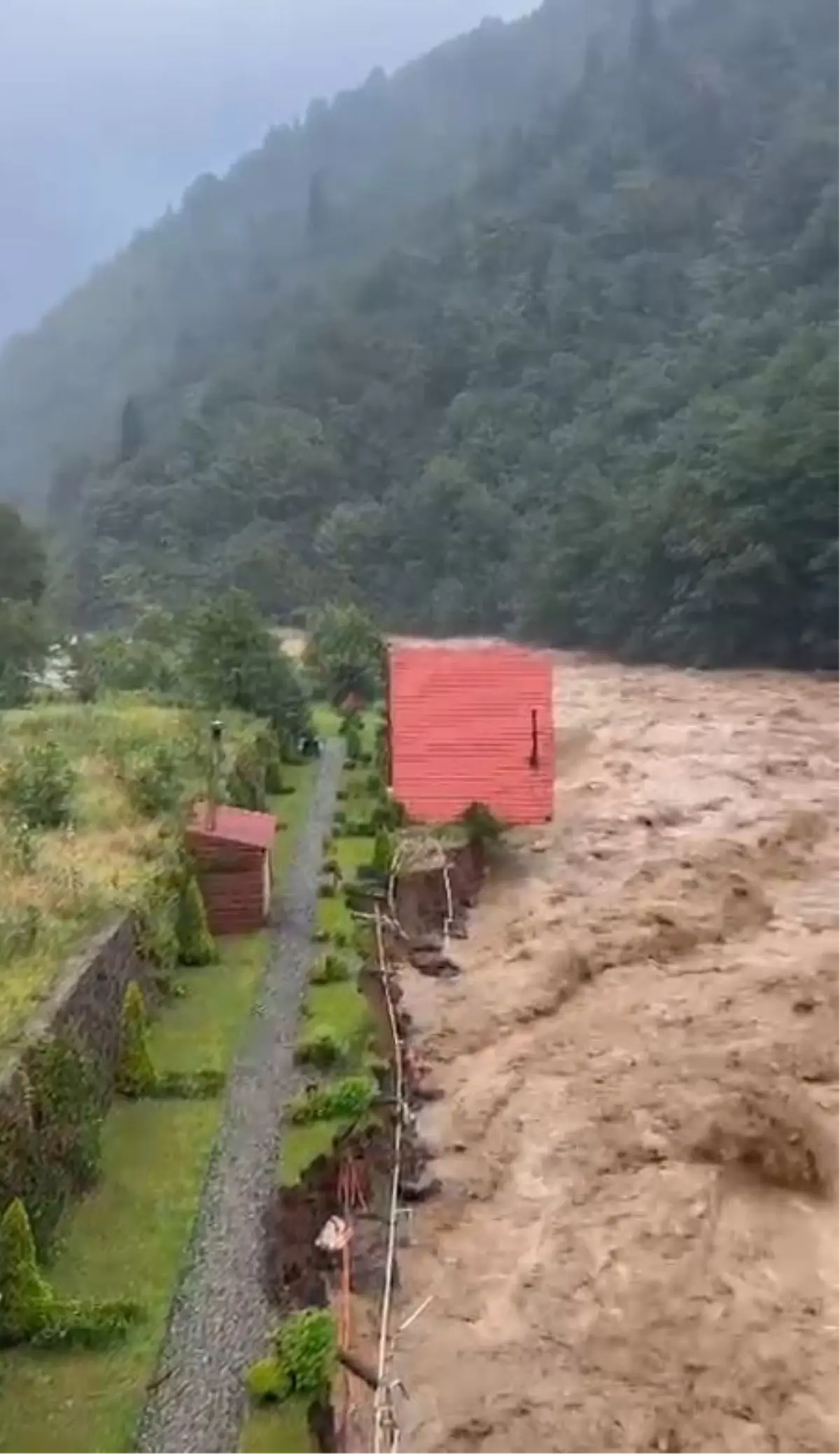 Rize’de Sel: İkizdere En Çok Yağışı Aldı