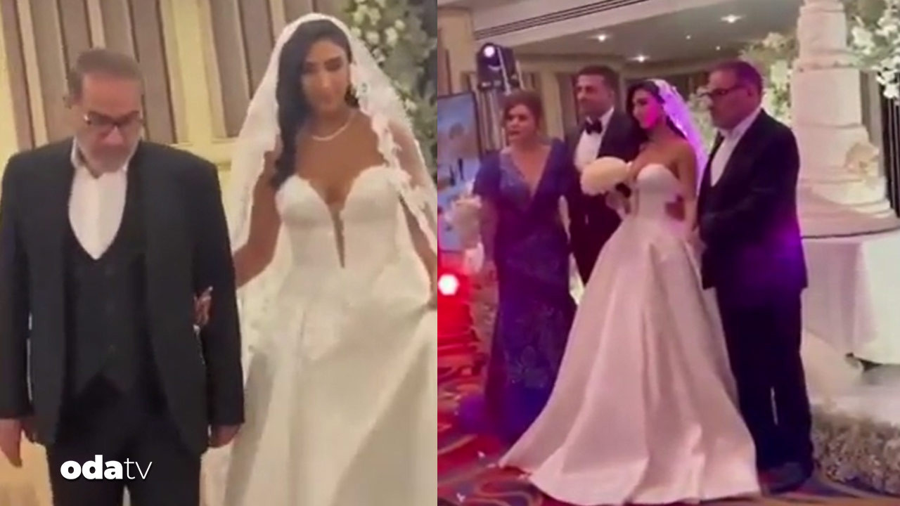 İran’da tartışmalı düğün: Lüks salon, dekolteli gelinlik, başörtüsü detayı
